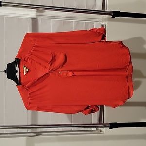 Modcloth medium orange/red tunic